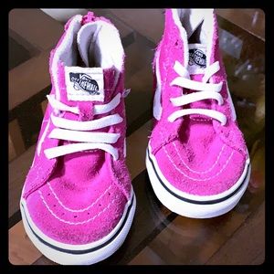 Hot pink Vans